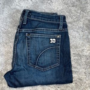Joe’s jeans, Capri wide leg size 28 dark blue wash